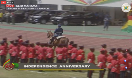 LIVE VIDEO: 62nd Indece parade in Tamale underway