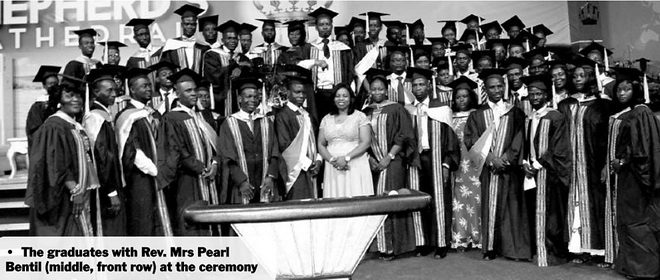 Power Bible College turns out maiden graduates