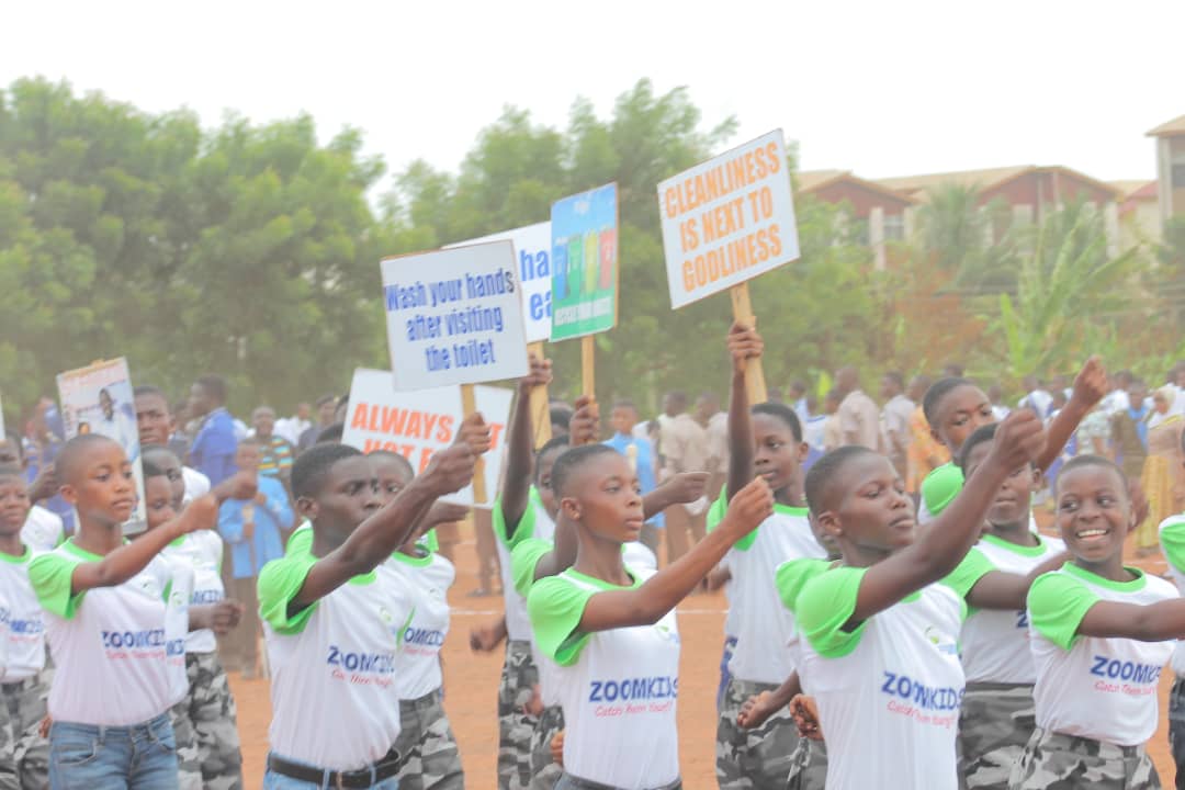 Zoomkids march to create awareness on sanitation