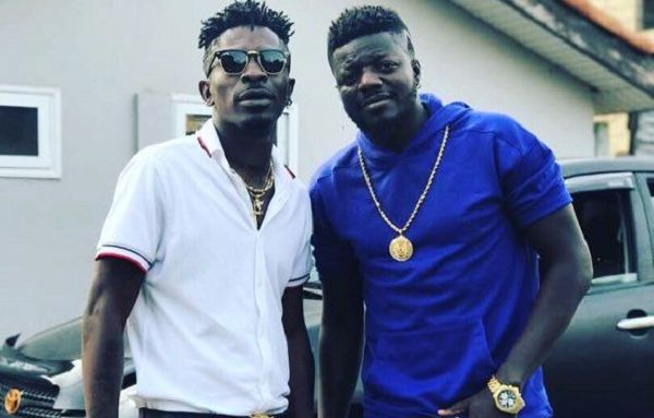 Shatta Wale and Pop Skinny