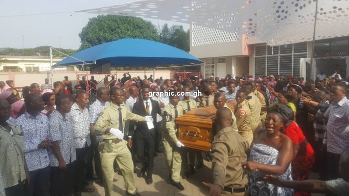 Murdered Tema Assemblies of God Pastor goes home
