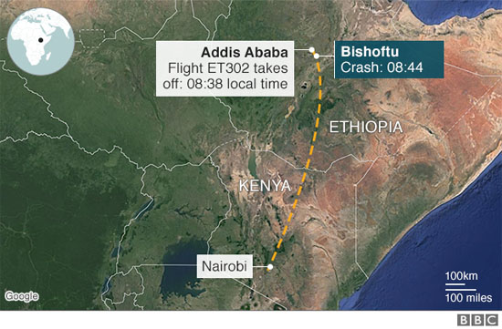 Ethiopian Airlines: 'No survivors' on crashed Boeing 737