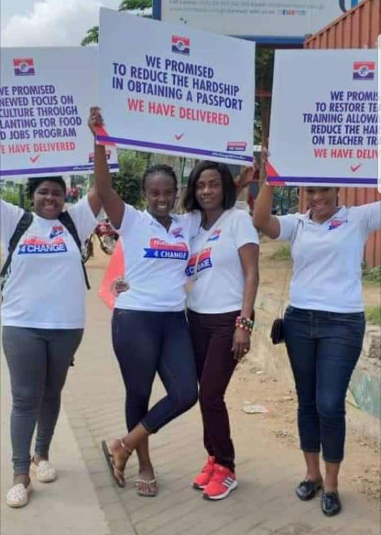 NPP’s Professionals for Change group embarks on placard campaign