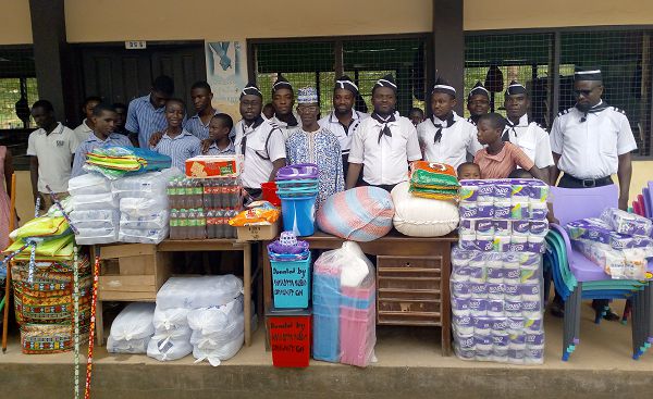 Ahmadiyya Youth Association donates to Cape Coast School for the Deaf and Blind