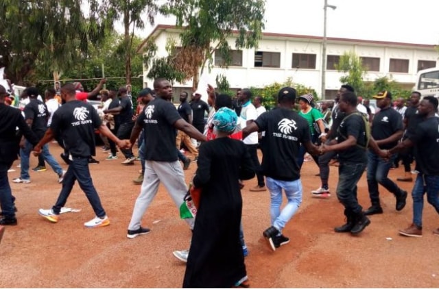 NDC vigilante group, 'The hawks'