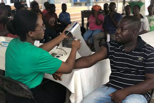Hypertension, leading cause of death in Eastern Region