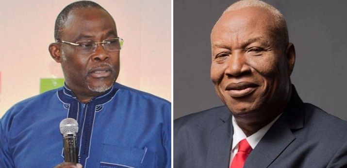 Prof. Joshua Alabi and Mr Ekwow Spio-Garbrah 