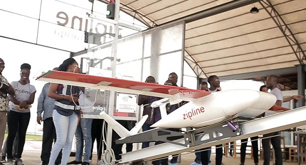 The medical drones to start working in Ghana on Wednesday April 24