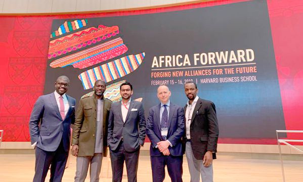  Mr Kevin Okyere (2nd left) with other panel members and the Moderator