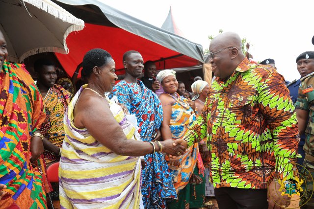 Prez Akufo-Addo assures Ahafo of better, brighter future