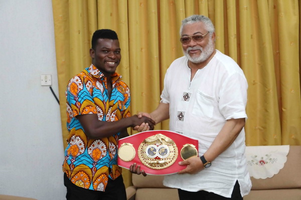 Rawlings meets Richard Commey and calls for renewed investment in sports