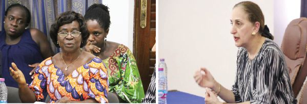  Professor Yaa Nyiamoa-Baidu, Director of the Carnegie Programme at the University of Ghana &amp; The Vice President of the Carnegie Corporation, Ms Deana Arsenian