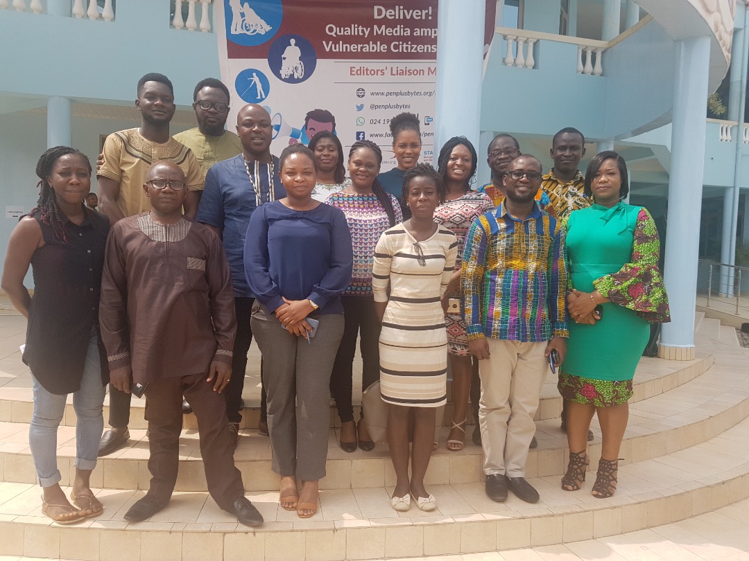 Editors pledge to focus on persons with disability issues in Ghana