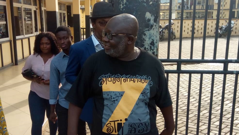 Afrifa Yamoah Ponko at the Ashanti Regional Police headquarters on Tuesday