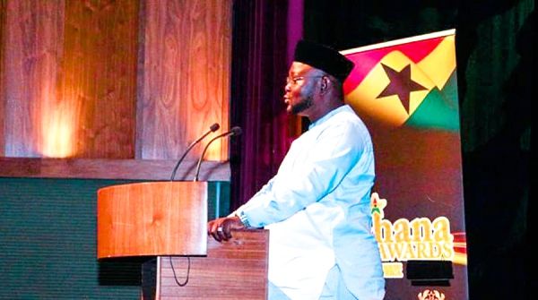 Mr Asenso-Boakye addressing the gathering in South Africa