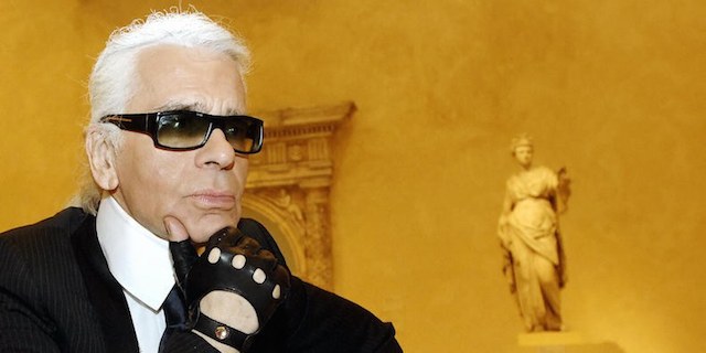 Fashion legend Karl Lagerfeld