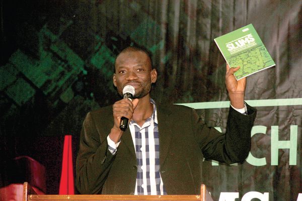Mr Alhassan launching the report on slums and informal settlements development. Picture: EDNA ADU-SERWAA