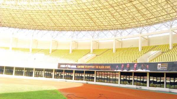 The Aliu Mahama Sports Stadium, venue for the 62nd Independence anniversary
