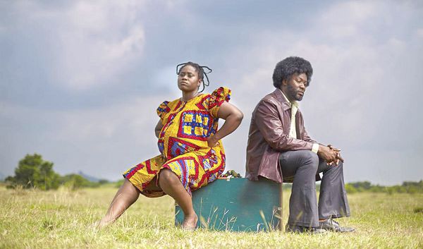  Lydia Forson (left) and Adjetey Anang played the lead roles in ‘Keteke’