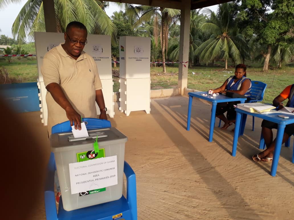 Voting underway in NDC flag bearer elections
