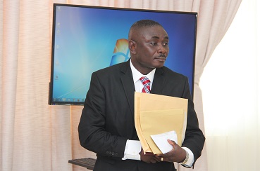 Colonel Michael Opoku, Director of Operations, National Security.