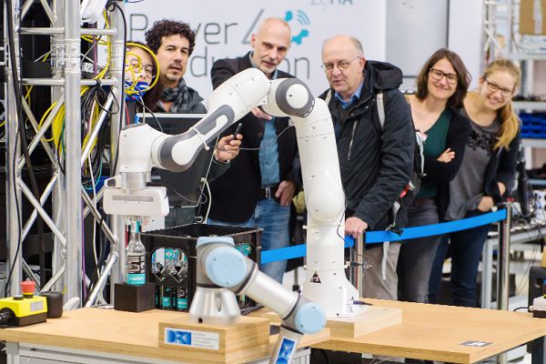One of the service robots on display Picture: Courtesy DAAD