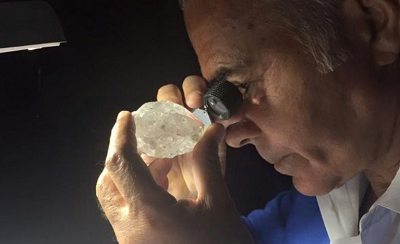 He sold the world's most expensive diamond in 2015