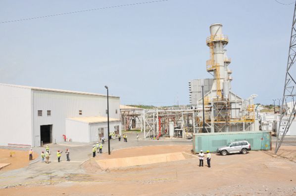 A portion of the thermal plant