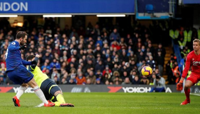 VIDEO: Hazard, Higuain net braces as Chelsea win 5-0
