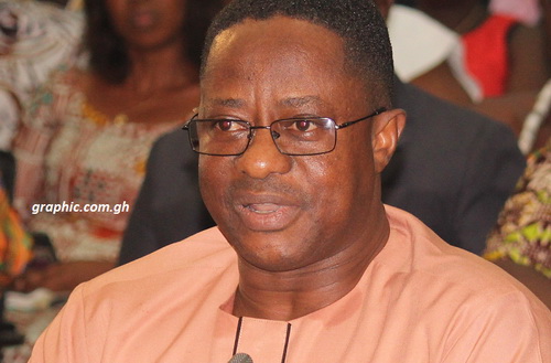 Energy Minister John Peter Amewu
