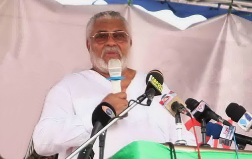 Former President Jerry John Rawlings 
