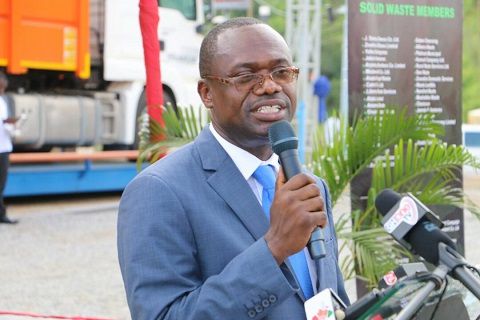 The President of the ESPA, Mr Joseph Siaw Agyapong,