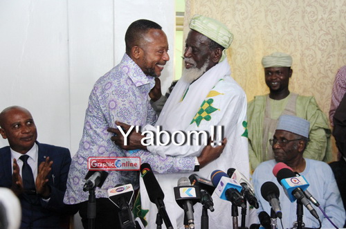 Owusu Bempah pays reconciliatory visit to Chief Imam
