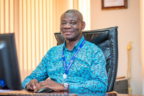 Mr. Abraham Anokye Abebreseh, Western Regional General Manager of ECG