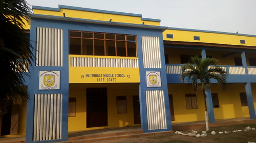 The renovated main block of the school