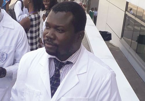 The writer, Richard Owusu Nyarko