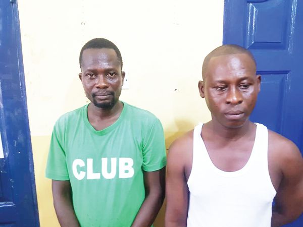 Francis Essilfie and Emmanuel Andrews Dougan