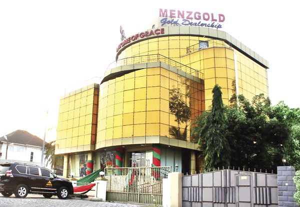 The headquarters of Menzgold
