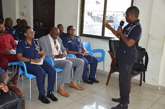 ASP Foster Nanewortor (right) speaking at the workshop