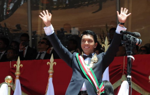 President of Madagascar, Mr Andry Nirina Rajoelina