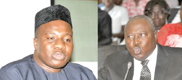 Mr Mahama Ayariga — Member of Parliament, Bawku Central and Mr Martin Amidu  — The Special Prosecutor