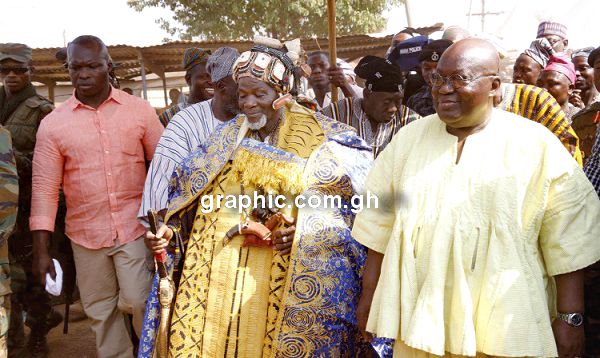 Hail new Yaa Naa; he takes over after 17 years vacuum