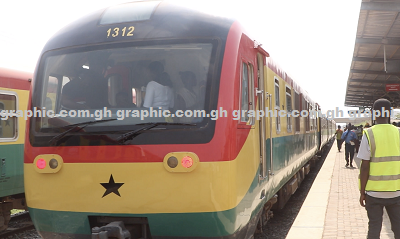 See the schedule for the new Accra-Tema Train Service