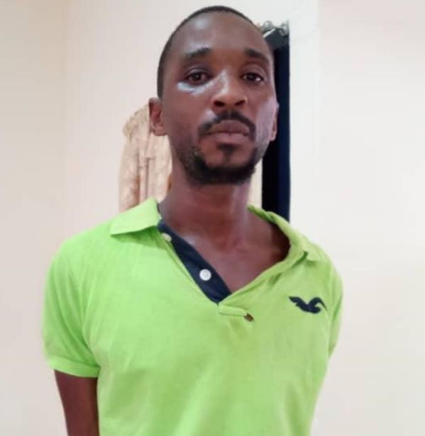 The suspect  Samuel Udoetuk-Wills 