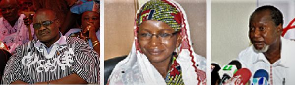 Mr Kakra Essamuah — NDC,Hajia Hamdatu Ibrahim — CPP and Nii Allotey Brew Hammond — PPP