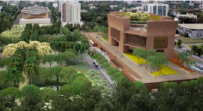#DropthatChamber: Ghanaians protest construction of new Parliamentary chamber