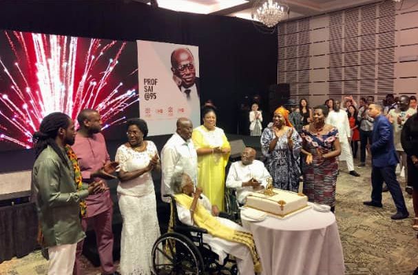  Prof. Federick Torgbor Sai celebrated on 95th birthday 