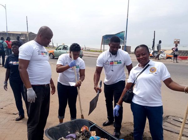 Ghana Tourism ladies Club embarks on clean-up exercise
