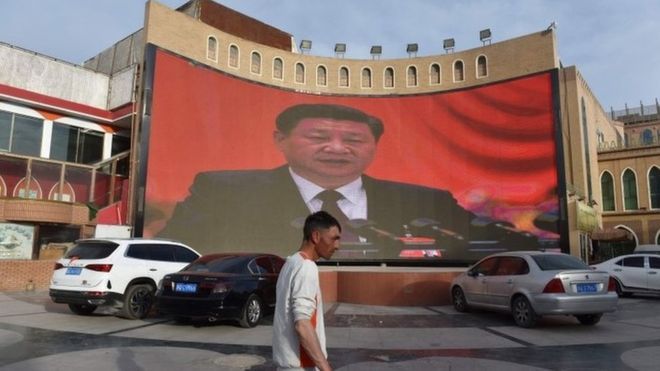 China is accused of detaining more than one million Muslims in Xinjiang 