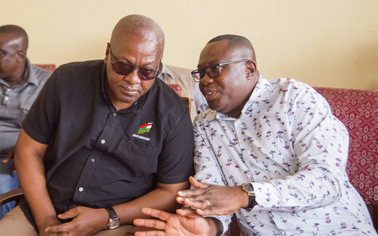 John Mahama visits Western North Region